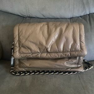 Authentic Marc Jacobs “The Pillow Bag” in Loam Soil
